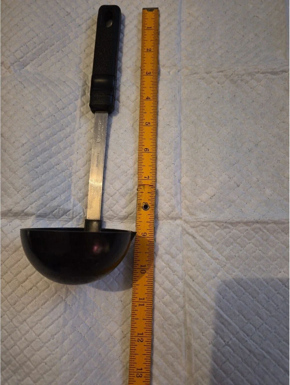 Best Results By EKCO EASY GRIP HANDLE BLACK LADLE UTENSIL